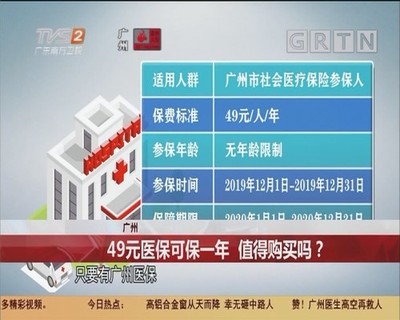 廣州 49元醫(yī)保可保一年 值得購買嗎?